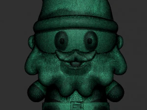 santa claus cute 3D Model
