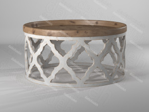 maine fir wood coffee table 3D Модель