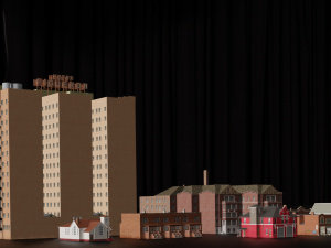 10 IN 1 BUILDINGS LOW POLY GAME READY 3D 모델