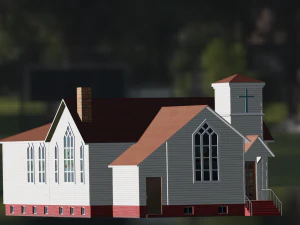 BUILDING GAME READY LOW POLY 3D Model