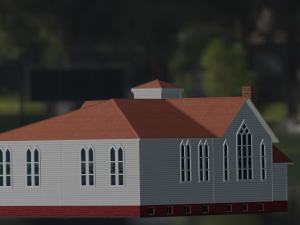 BUILDING GAME READY LOW POLY 3D 模型
