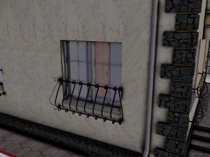 COTTAGE HOUSE WITH INTERIOR GAME READY 3Dモデル