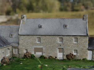 COUNTRY HOUSE GAME READY 3D MODEL 3D Model