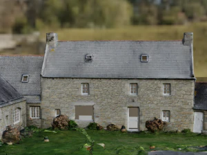 COUNTRY HOUSE GAME READY 3D MODEL 3D Model