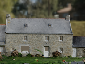 COUNTRY HOUSE GAME READY 3D MODEL 3D Model