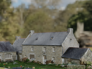 COUNTRY HOUSE GAME READY 3D MODEL 3D Model
