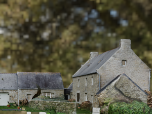 COUNTRY HOUSE GAME READY 3D MODEL 3D Model
