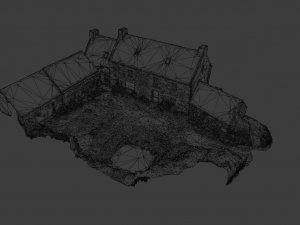 COUNTRY HOUSE GAME READY 3D MODEL 3D Model