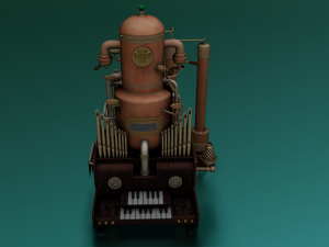 ESPRESSO MACHINE GAME READY 3D MODEL Model 3D