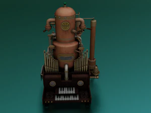 ESPRESSO MACHINE GAME READY 3D MODEL 3D Model