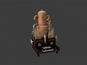 ESPRESSO MACHINE GAME READY 3D MODEL Model 3D