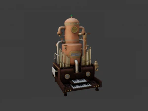 ESPRESSO MACHINE GAME READY 3D MODEL 3D Model