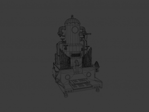 ESPRESSO MACHINE GAME READY 3D MODEL Model 3D