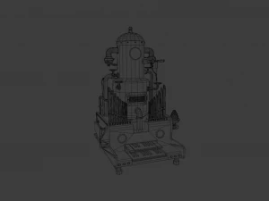 ESPRESSO MACHINE GAME READY 3D MODEL 3D Model
