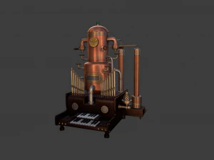 ESPRESSO MACHINE GAME READY 3D MODEL 3D Model