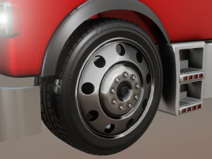 FREIGHTLINER TRUCK GAME READY 3D MODEL 3D Model