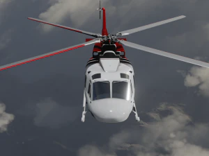 HELICOPTER GAME READY 3D MODEL 3D Model