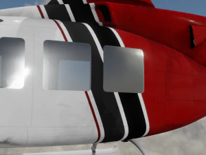HELICOPTER GAME READY 3D MODEL 3D Model