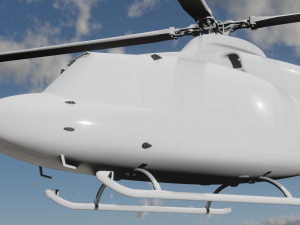 HELICOPTER GAME READY 3D MODEL 3D 모델