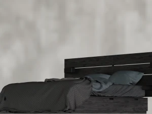 MESSY BED GAME READY LOW POLY 3D MODEL 3D Model