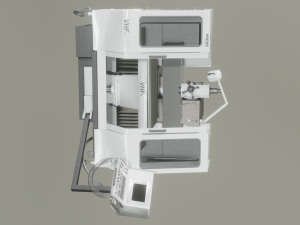 MILLING MACHINE GAME READY 3D MODEL 3D Model