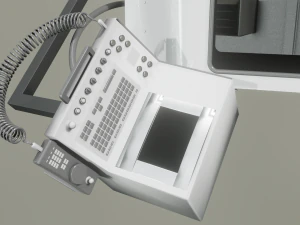 MILLING MACHINE GAME READY 3D MODEL 3D Model