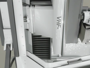 MILLING MACHINE GAME READY 3D MODEL 3D Model
