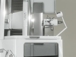 MILLING MACHINE GAME READY 3D MODEL 3D Model