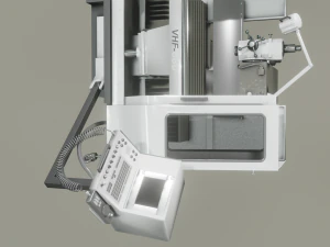 MILLING MACHINE GAME READY 3D MODEL 3D Model