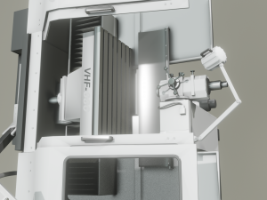 MILLING MACHINE GAME READY 3D MODEL 3Dモデル