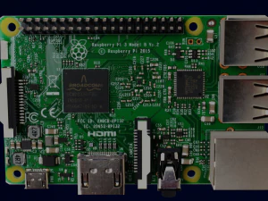 RASPBERRY PI LOW POLY SPIELBEREIT 3D Modell