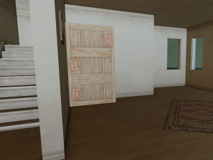 PUBG HOUSE WITH INTERIOR GAME READY LOW POLY 3D 모델