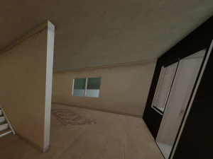 PUBG HOUSE WITH INTERIOR GAME READY LOW POLY 3D Model