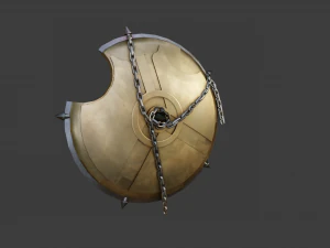 SHIELD WEAPON GAME READY 3D MODEL 3D Model