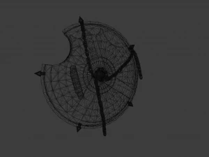 SHIELD WEAPON GAME READY 3D MODEL 3D Model