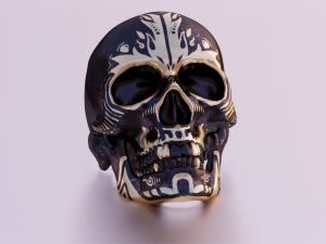 SKULL GAME READY LOW POLY 3D MODEL 3D 모델