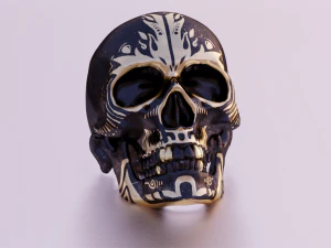 SKULL GAME READY LOW POLY 3D MODEL 3D Model