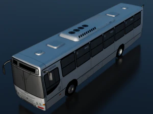 TORINO BUS SPEL KLAAR LAGE POLY 3D-MODEL 3D Model