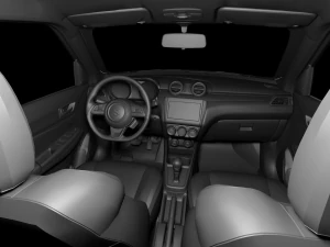 6 IN 1 SUZUKI SWIFT CAR GAME READY 3D Model