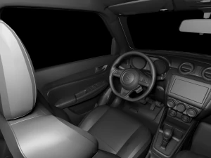 6 IN 1 SUZUKI SWIFT CAR GAME READY 3D Model