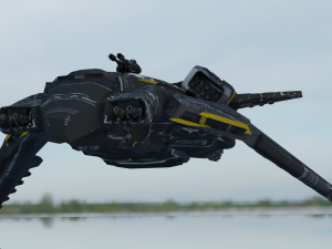 AIRCRAFT GAME READY 3D MODEL LOW POLY Model 3D