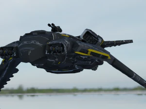 AIRCRAFT GAME READY 3D MODEL LOW POLY 3D Model