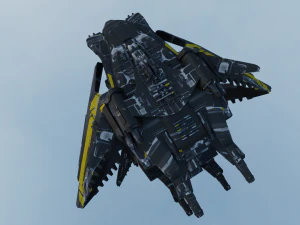 AIRCRAFT GAME READY 3D MODEL LOW POLY 3D Model