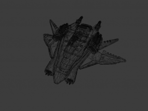AIRCRAFT GAME READY 3D MODEL LOW POLY Model 3D