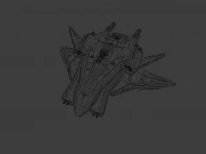 AIRCRAFT GAME READY 3D MODEL LOW POLY 3D Model