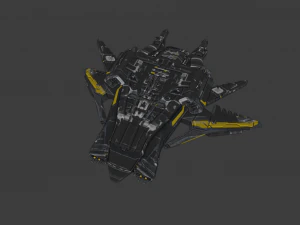 AIRCRAFT GAME READY 3D MODEL LOW POLY 3D Model
