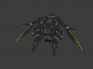 AIRCRAFT GAME READY 3D MODEL LOW POLY Model 3D