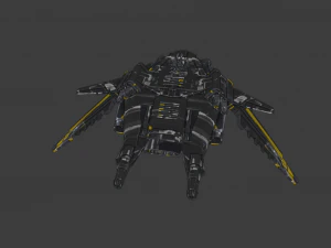 AIRCRAFT GAME READY 3D MODEL LOW POLY 3D Model