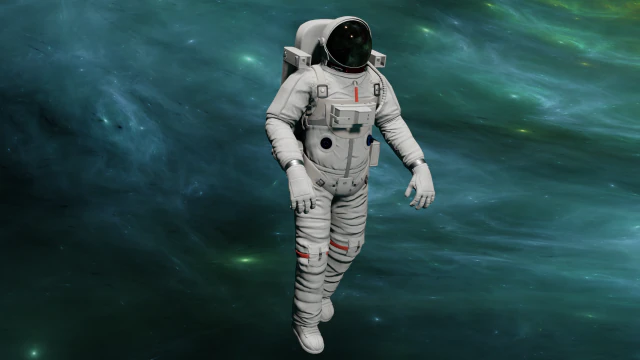 GEANIMEERD ASTRONAUT SPEL KLAAR 3D Model .c4d .max .obj .3ds .fbx .stl .blend