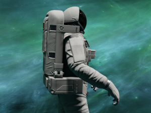 ANIMATED ASTRONAUT GAME READY Modèle 3D